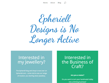 Tablet Screenshot of epherielldesigns.com